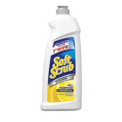 Soft Scrub All Purpose Cleanser, Lemon Scent, 36 oz Bottle (15020EA)