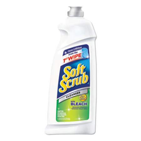Soft Scrub Cleanser with Bleach Commercial 36 oz Bottle, 6/Carton (15519CT)