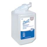 Scott Essential Alcohol-Free Foam Hand Sanitizer, 1,000 mL Cassette, Unscented, 6/Carton (12977)