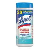 LYSOL DISINFECTING WIPES, 7 X 8, OCEAN FRESH, 35 WIPES/CANISTER, 12 CANISTERS/CARTON (81146CT)