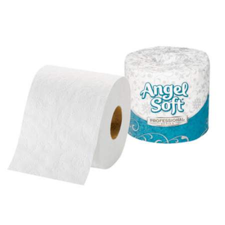 Georgia Pacific Professional Angel Soft ps Premium Bathroom Tissue, Septic Safe, 2-Ply, White, 450 Sheets/Roll, 80 Rolls/Carton (16880)