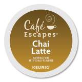 Cafe Escapes Cafe Escapes Chai Latte K-Cups, 24/Box (6805)