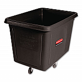 Cube Truck, 149 gal, 600 lb Capacity, Plastic, Black (4619BLA)