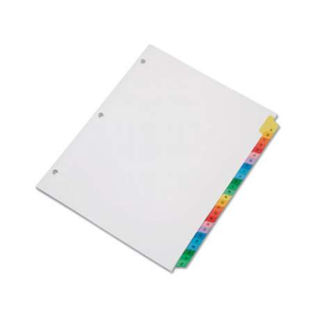 AbilityOne 7530013683492 SKILCRAFT Multiple Index Sheets, 26-Tab, A to Z, 11 x 8.5, White, 1 Set