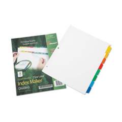 AbilityOne 7530016006970 SKILCRAFT Avery Index Maker Dividers, 8-Tab, 11 x 8.5, White, 1 Set