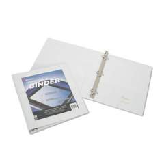 AbilityOne 7510014621387 SKILCRAFT Framed Slant-D Ring View Binder, 3 Rings, 0.5" Capacity, 11 x 8.5, White