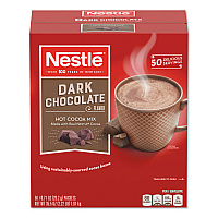 Hot Cocoa Mix, Dark Chocolate, 0.71 oz, 50/Box (70060)
