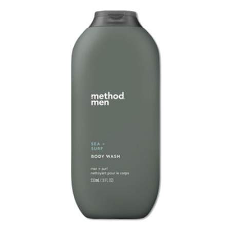 Method Mens Body Wash, Sea and Surf, 18 oz, 6/Carton (01861)