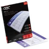 GBC EZUse Thermal Laminating Pouches, 3 mil, 9" x 11.5", Gloss Clear, 100/Box (3745003)