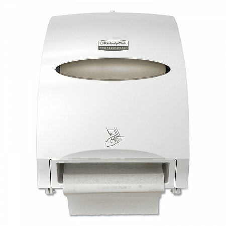 Electronic Towel Dispenser, 12.7 x 9.57 x 15.76, White (48856)