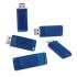 Verbatim Classic USB 2.0 Flash Drive, 8 GB, Blue, 5/Pack (99121)