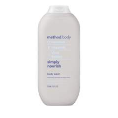 Method Womens Body Wash, Coconut/Rice Milk/Shea Butter, 18 oz, 6/Carton (01857)