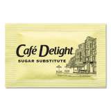 Cafe Delight Yellow Sweetener Packets, 0.08 g Packet, 2000 Packets/Box (45304)