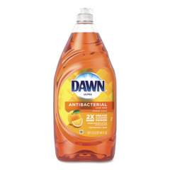 Dawn Ultra Antibacterial Dishwashing Liquid, Orange, 40 oz Bottle, 8/Carton (91092)