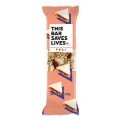 THIS BAR SAVES LIVES Snackbars, PBandJ, 1.4 oz, 12/Box (00473BX)