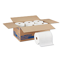 enMotion High Capacity Paper Towel Rolls, 1-Ply, 10" x 800 ft, White, 6 Rolls/Carton (89490)