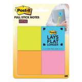 Post-it Notes Super Sticky Full Stick Notes, 2 x 2, Assorted Rio de Janeiro Colors, 25-Sheet, 8/Pack (F2208SSAU)