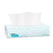 Cascades PRO Signature Facial Tissue, 2-Ply, White, Flat Box, 100 Sheets/Box, 30 Boxes/Carton (F600)