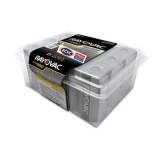 AbilityOne 6135008357210, Alkaline D Batteries, 12/Pack