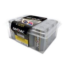 AbilityOne 6135009857846, Alkaline C Batteries, 12/Pack