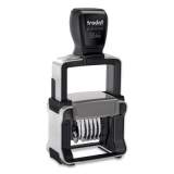 Trodat Self-Inking Professional Numberer, Type Size 1 1/2, Six Bands/Digits, Black (T5546)