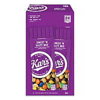 Nut Snacks, Sweet 'N Salty Mix, 2 oz Packets, 24/Box (SN08387)