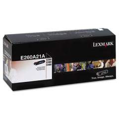 Lexmark E260A21A Toner, 3,500 Page-Yield, Black