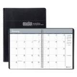 House of Doolittle Recycled Two Year Monthly Planner with Expense Logs, 8.75 x 6.88, Black Cover, 24-Month (Jan to Dec): 2022 to 2023 (268002)