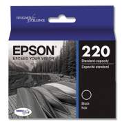 Epson T220120-S (220) DURABrite Ultra Ink, 175 Page-Yield, Black