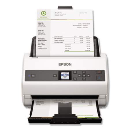 Epson DS-870 Color Workgroup Document Scanner, 600 dpi Optical Resolution, 100-Sheet Duplex Auto Document Feeder (B11B250201)