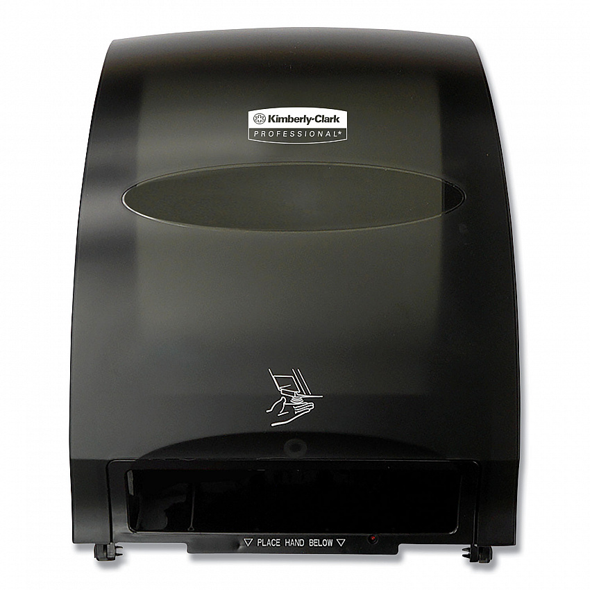 Electronic Towel Dispenser, 12.7 x 9.57 x 15.76, Black (48857)