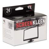 Read Right OneStep Screen Cleaner, 5 x 5, 24/Box (RR1209)