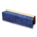 Carlisle Deck Scrub, 2" Blue Polypropylene Bristles, 10" Brush (36193P14)