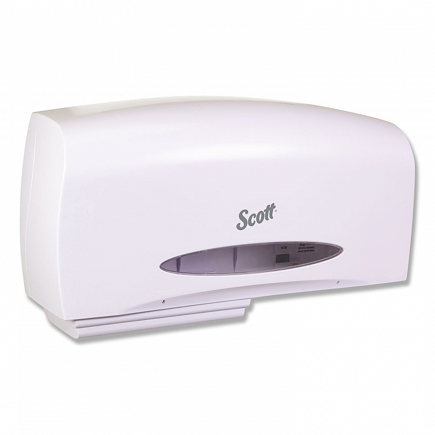 Essential Coreless Twin Jumbo Roll Tissue Dispenser, 20 x 6 x 11, White (09609)