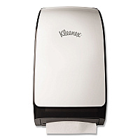 Premiere Folded Towel Dispenser, 10.6 x 5.48 x 18.79, White (39640)