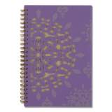 Cambridge Vienna Weekly/Monthly Appointment Book, Vienna Geometric Artwork, 8 x 4.88, Purple/Tan Cover, 12-Month (Jan to Dec): 2022 (122200)
