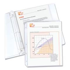 C-Line Standard Weight Polypropylene Sheet Protectors, Clear, 2", 11 x 8 1/2, 50/BX (62037)