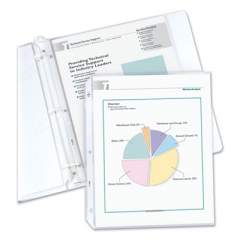 C-Line Economy Weight Poly Sheet Protectors, Reduced Glare, 2", 11 x 8 1/2, 200/BX (62067)