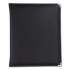 Samsill Classic Collection Zipper Ring Binder, 3 Rings, 1.5" Capacity, 11 x 8.5, Black (15250)