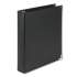 Samsill Classic Collection Ring Binder, 3 Rings, 1.5" Capacity, 11 x 8.5, Black (15150)