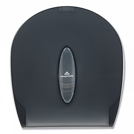 Jumbo Jr. Bathroom Tissue Dispenser, Single Roll, 10.6 x 5.4 x 11.3, Translucent Smoke (59009)