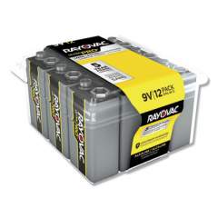 Rayovac Ultra Pro Alkaline 9V Batteries, 12/Pack (AL9V12PPJ)