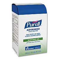 8520015223888, SKILCRAFT PURELL Gel Hand Sanitizer with Aloe, 1,000 mL Pouch, 8/Carton (5223888)
