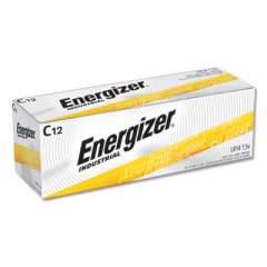 Energizer Industrial Alkaline C Batteries, 1.5 V, 12/Box (EN93)