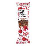 THIS BAR SAVES LIVES Snackbars, Dark Chocolate and Cherry, 1.4 oz, 12/Box (00443BX)