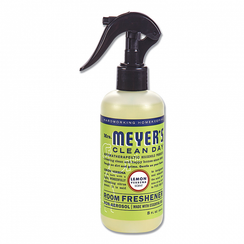 Clean Day Room Freshener, Lemon Verbena, 8 oz, Non-Aerosol Spray, 6/Carton (374660)