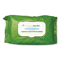 FitRight Select Premium Personal Cleansing Wipes, 1-Ply, 8 x 12, Fragrance-Free, White, 48/Pack, 12 Packs/Carton (MSC263625CT)