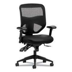 HON Prominent Mesh High-Back Task Chair, Supports Up to 250 lb, 17" to 21" Seat Height, Black (VL532SB11)