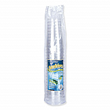 Comet Plastic Tumblers, Tall, 12 oz, Clear, 500/Carton (PGT12)