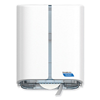 Tandem Single Roll Jumbo Bathroom Tissue Dispenser, 10.75 x 5.56 x 13.72, White (C383)